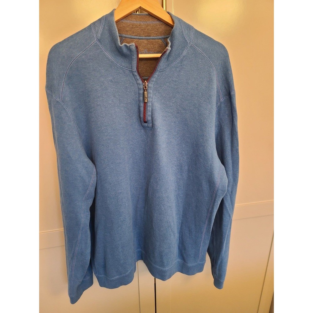 Tommy Bahama Reversable Quarterzip - Sz XL